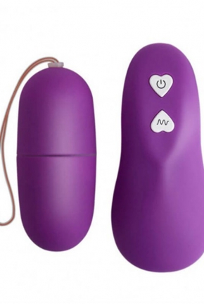 Man Nuo Uzaktan Kumandal Mini Masaj Vibratr Mor